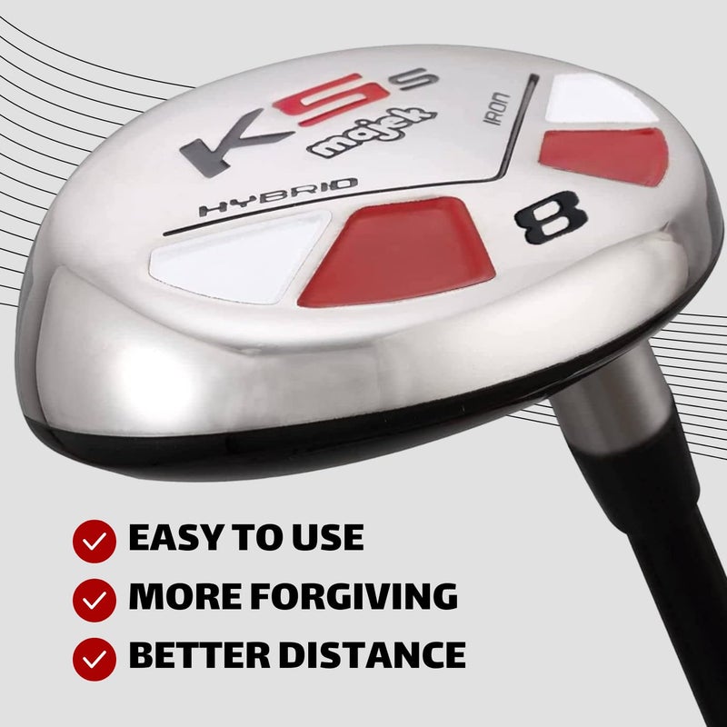Majek Womenâ€™s Majek Golf All Ladies Hybrid #8: Lady Flex Right Handed New Utility â€œLâ€ Flex Club - Image 3